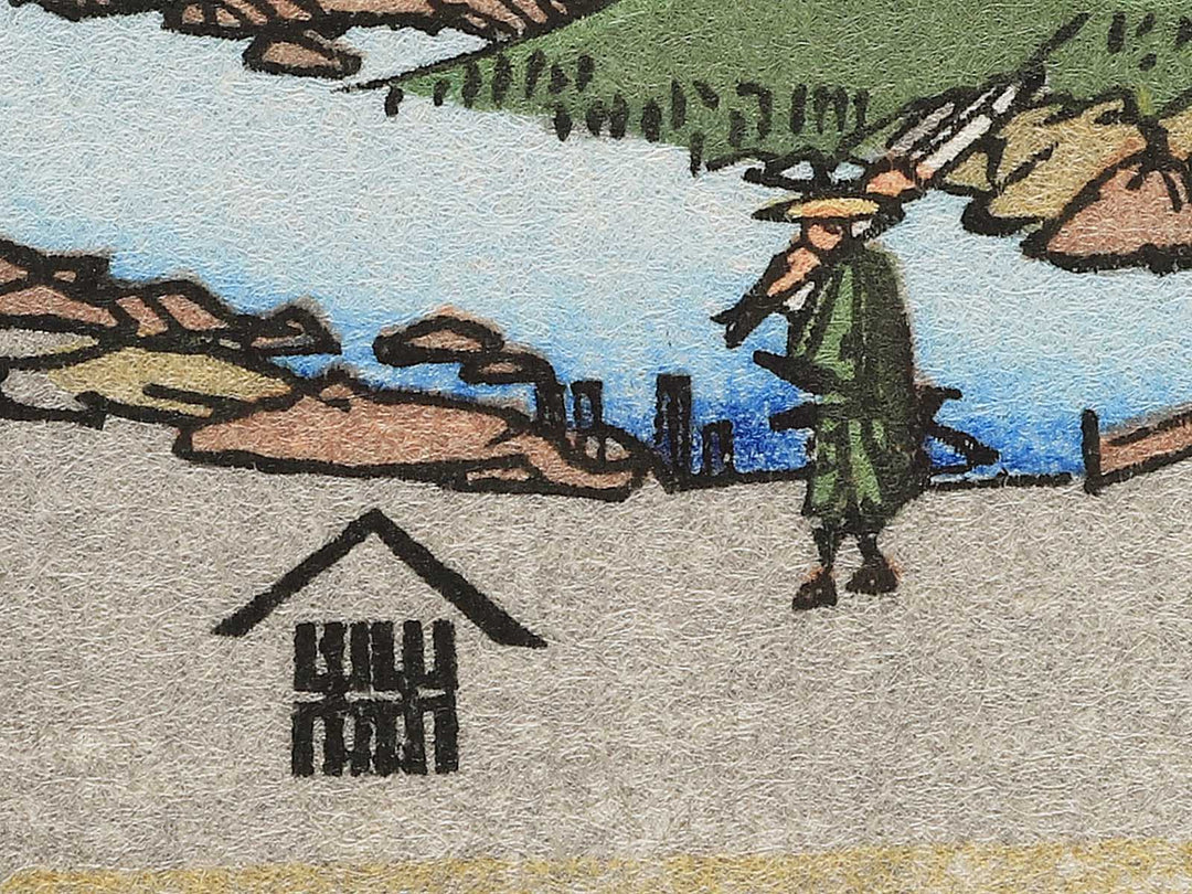 Ochiai from the series The Sixty-nine Stations of the Kiso Kaido by Utagawa Hiroshige, (Small print size) / BJ340-333