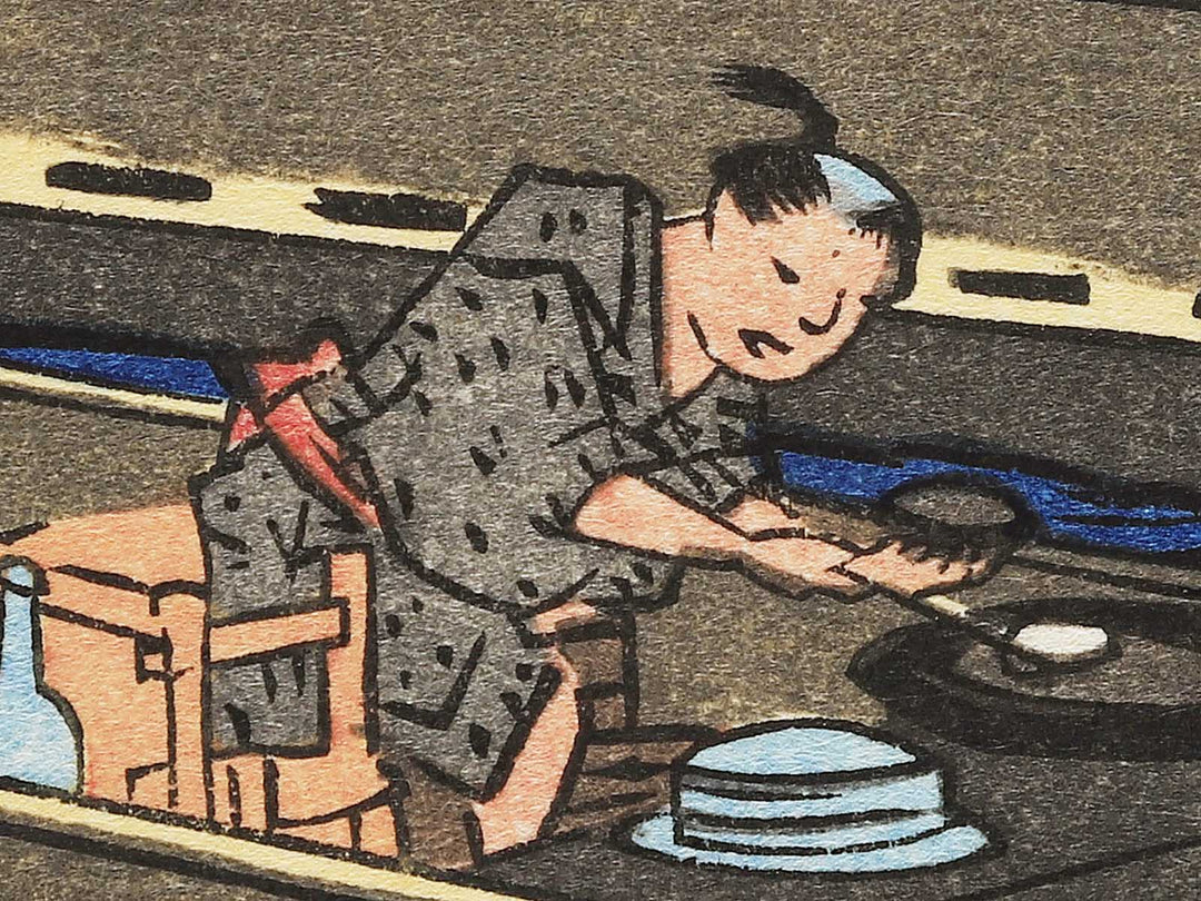 Yodogawa from the series Kyoto meisho no uchi by Utagawa Hiroshige, (Medium print size) / BJ341-782