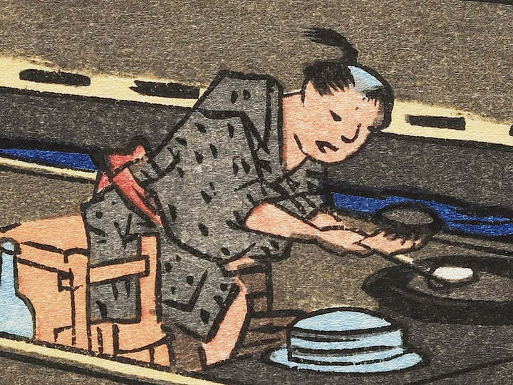 Yodogawa from the series Kyoto meisho no uchi by Utagawa Hiroshige, (Medium print size) / BJ341-782