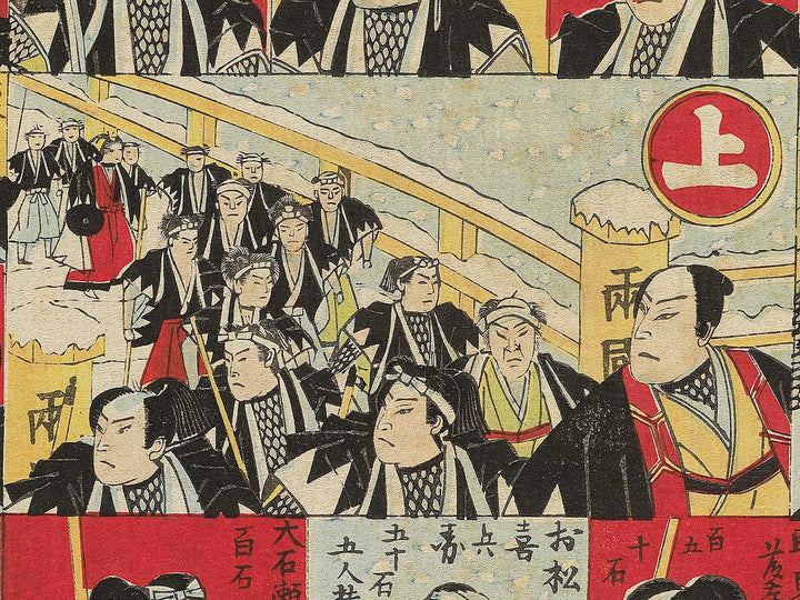 Shinban Gishi no kagami mawari sugoroku by Kagetsu / BJ343-770