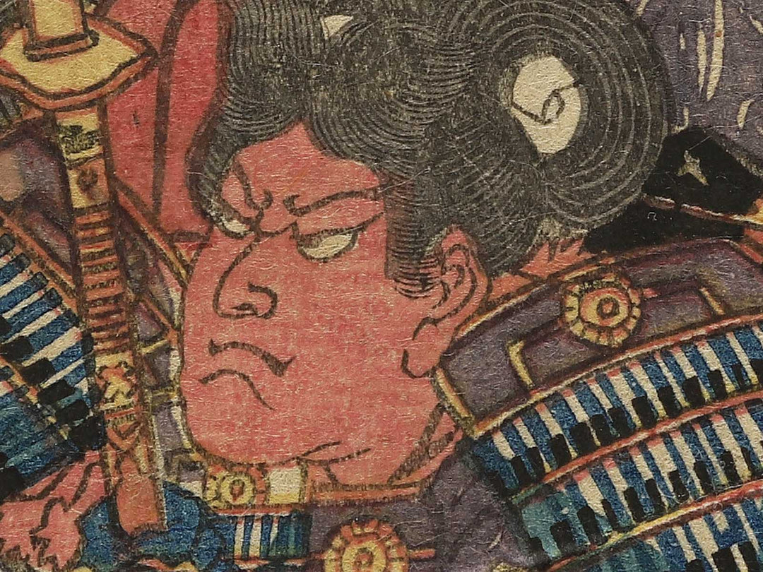 Musha-e by Utagawa Yoshitora / BJ342-398