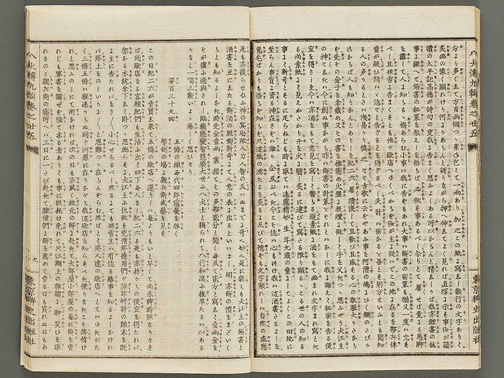 Nanso satomi hakkenden Part 9, Book 12 by Yanagawa Shigenobu / BJ320-362