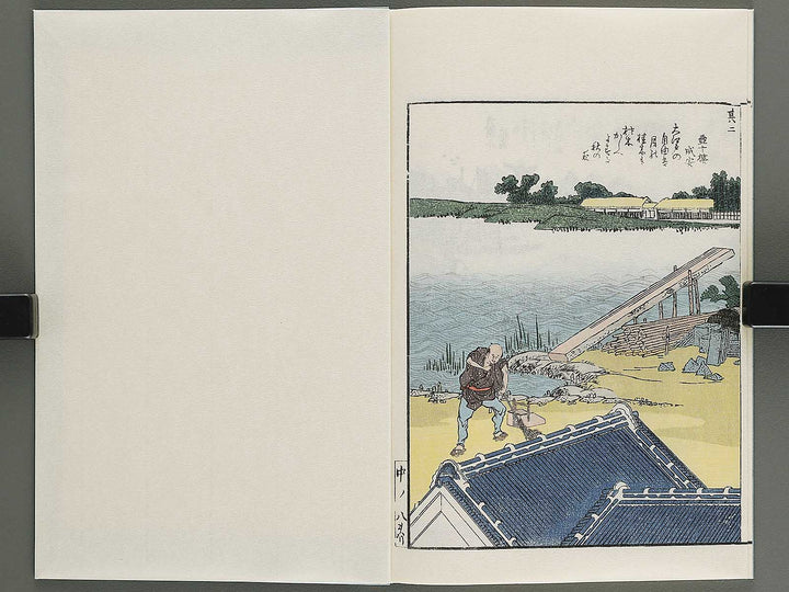 Ehon sumidagawa ryogan ichiran (Chu) by Katsushika Hokusai / BJ341-159