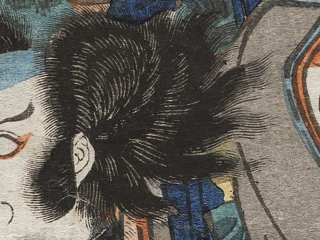 Yoshiwara Hakuen from the series Mitate yakusya gojusan tai no uchi by Utagawa Kunisada(Toyokuni III) / BJ339-766