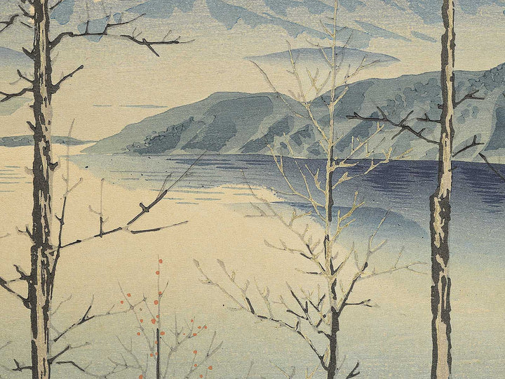 Soshun no fuji (Motosuko) from the series Fuji sanjurokkei no uchi by Tokuriki Tomikichiro, (Large print size) / BJ349-615