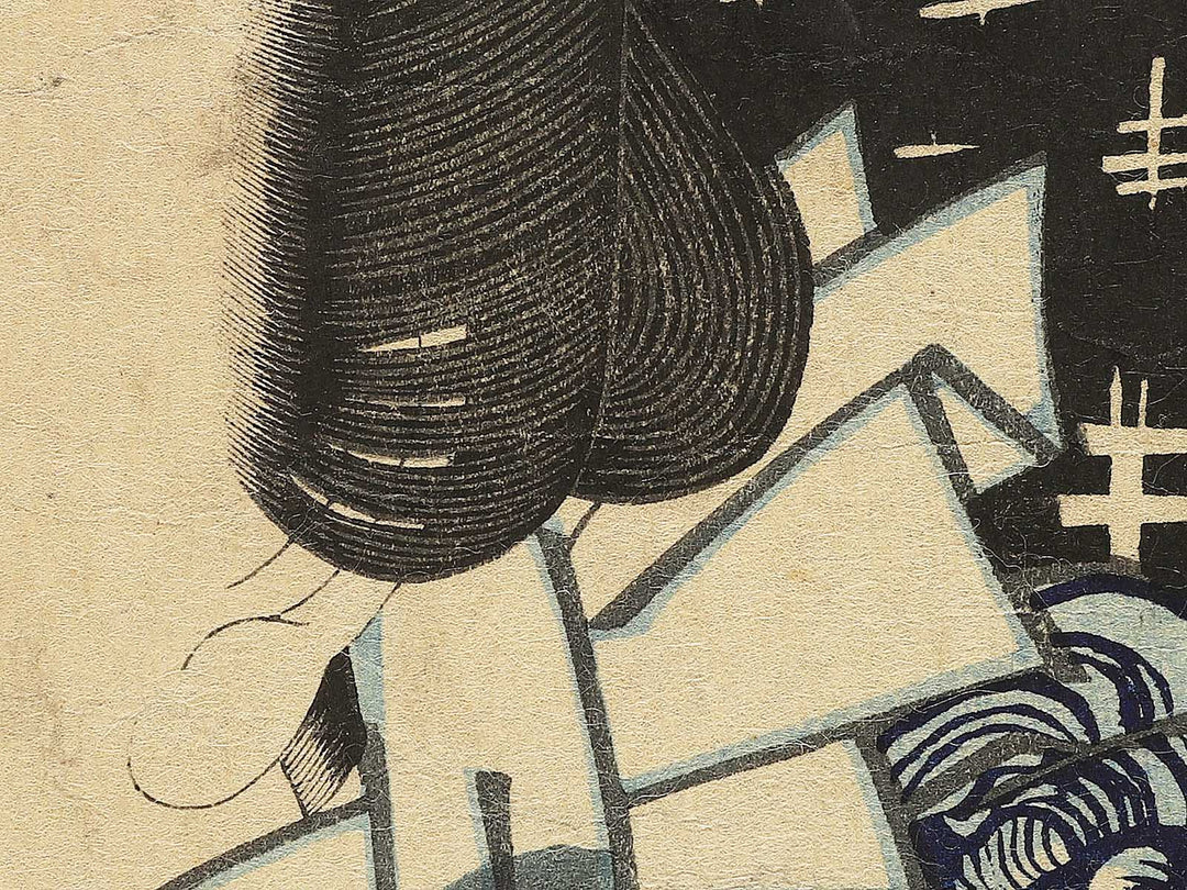 Gonin otoko soroi yukata by Utagawa Kunisada(Toyokuni III) / BJ353-773