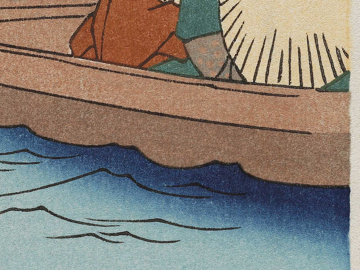 Asaksa gawa kinryuzan enbo from the series Edo meisho by Utagawa Hiroshige, (Small print size) / BJ327-012