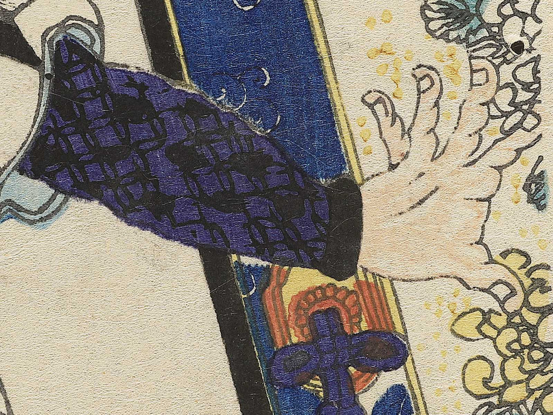 Maebara Isuke Urabe no Munefusa from the series Chuchin gishi meimei den by Utagawa Yoshitora / BJ351-078