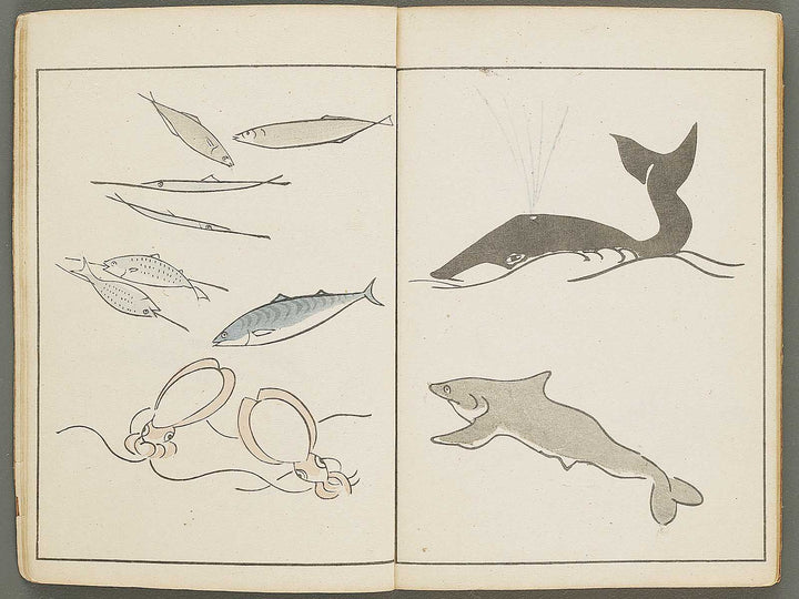 Choju ryakugashiki by Kuwagata Keisai / BJ325-808