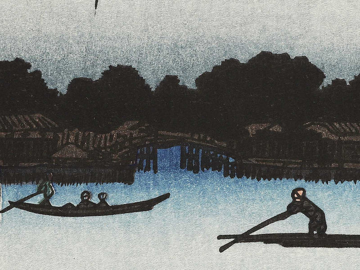 Onmayagashi from the series One Hundred Famous Views of Edo by Utagawa Hiroshige, (Large print size) / BJ336-973