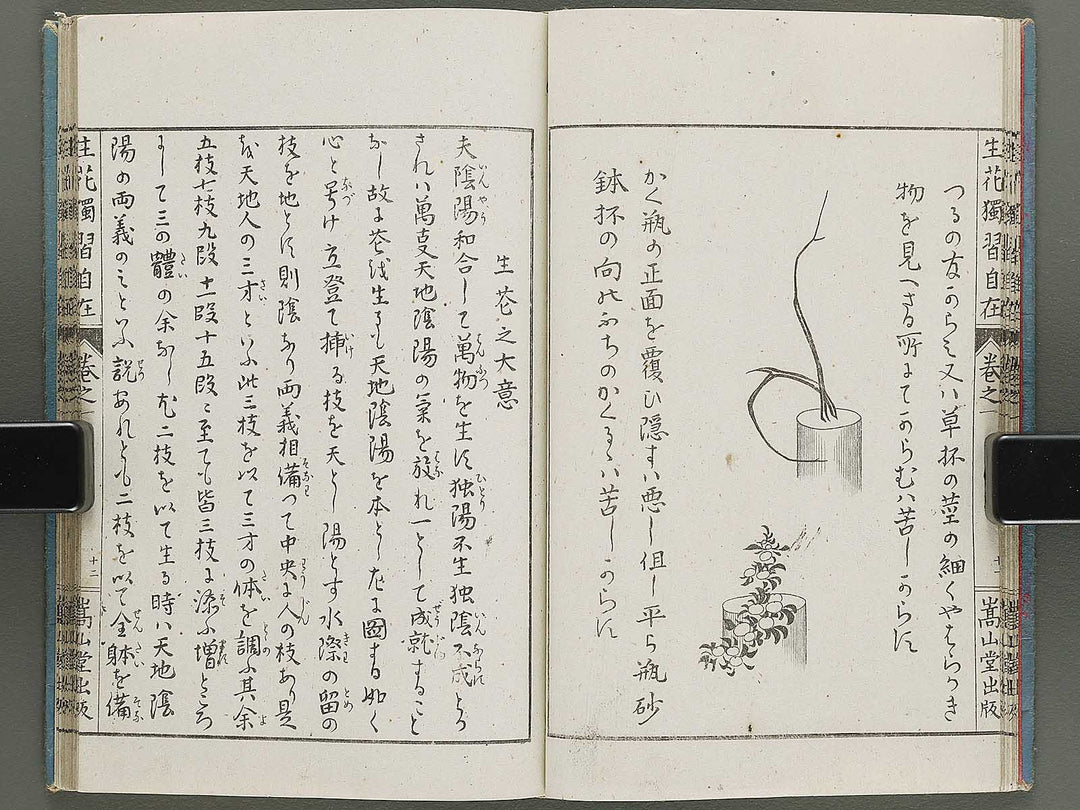 Shoryu hiden ikebana dokushu jizai Volume 1 / BJ332-738