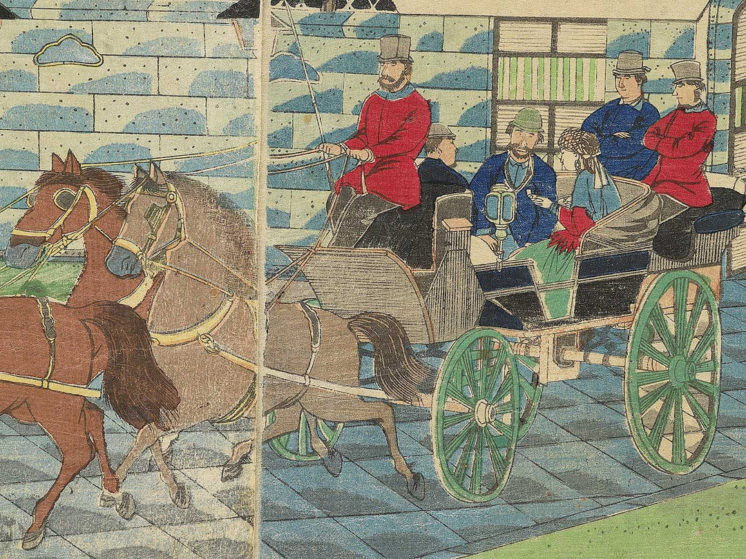 Tokyo Tsukiji Hotelukan by Utagawa HIroshige III / BJ352-807