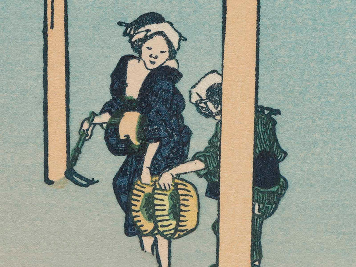 The Coast of Nobuto from the series Thirty-six Views of Mount Fuji by Katsushika Hokusai, (Medium print size) / BJ277-858