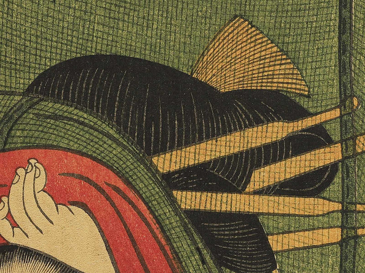 Kaya bijin by Kitagawa Utamaro, (Large print size) / BJ349-244