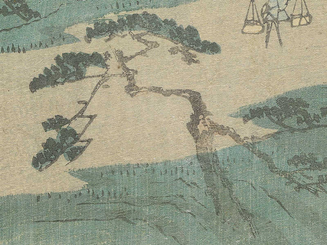 Totsuka from the series Tokaido gojusan eki by Utagawa Hiroshige II / BJ355-250