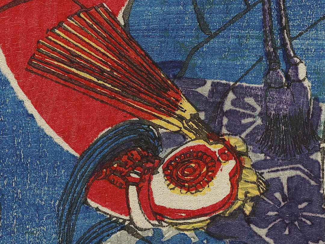 Kajiwara genda Kagesue from the series Buei meiba kurabe by Utagawa Kuniyoshi / BJ334-530