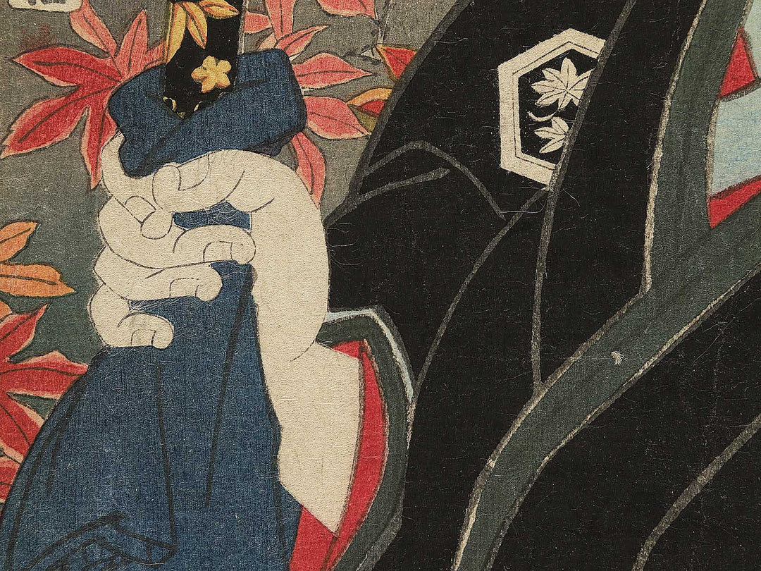 Dai juyon Miotsukushi from the series Edomurasaki gojuyonjo by Utagawa Kunisada(Toyokuni III) / BJ347-270