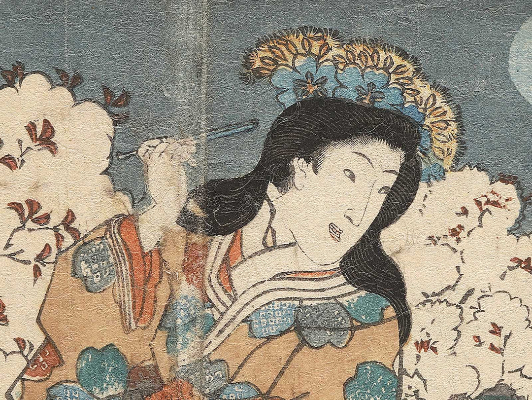 Hachi  from the series Sono sugata yukari no utsushie by Utagawa Kunisada(Toyokuni III) / BJ306-509