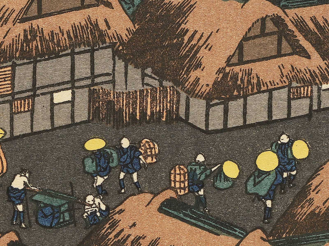 Dawn at Isawa in Kai Province from the series Thirty-six Views of Mount Fuji by Katsushika Hokusai, (Medium print size) / BJ297-822