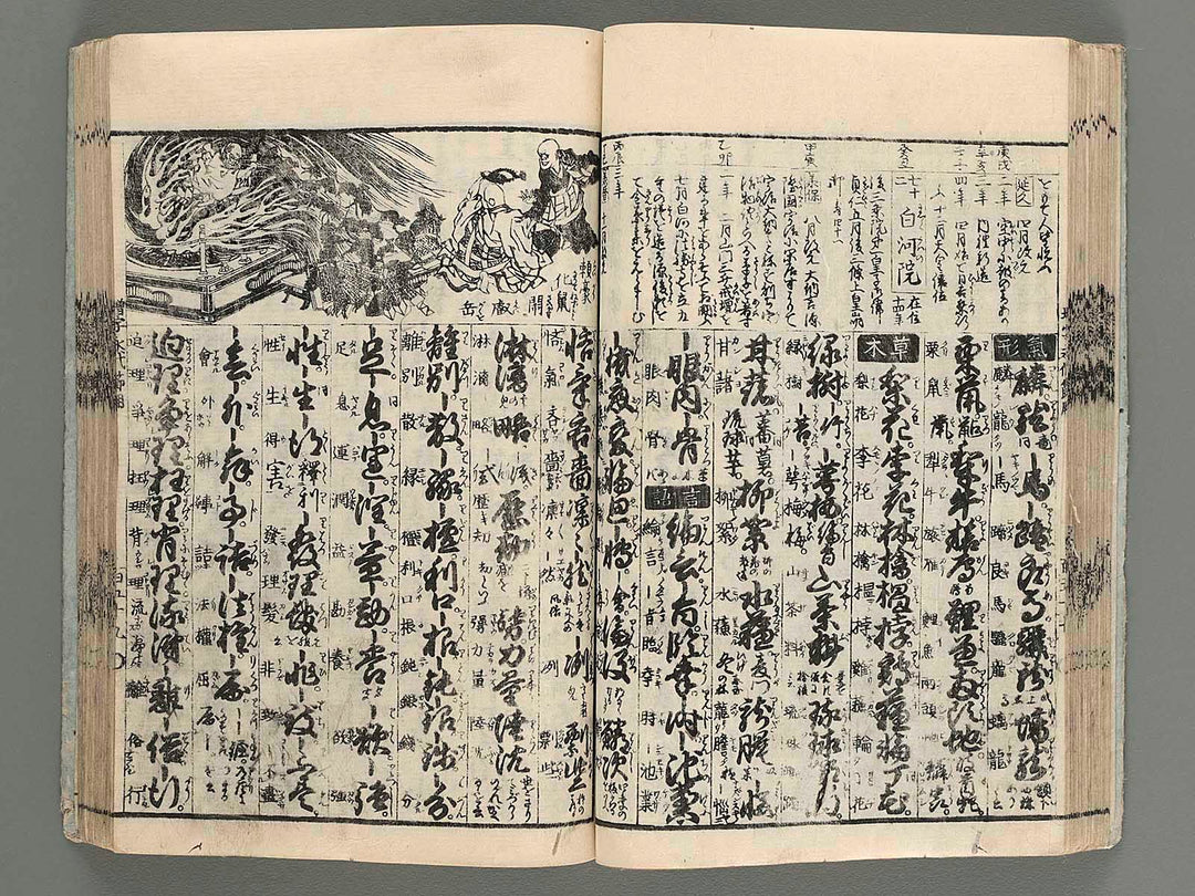 Shinsen dainihon eitai setsuyo mujinzo (thick book) / BJ216-426