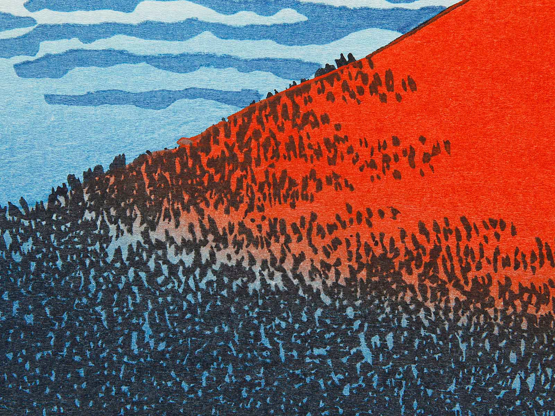 South Wind, Clear Sky from the series Thirty-six Views of Mount Fuji by Katsushika Hokusai, (Medium print size) / BJ288-470