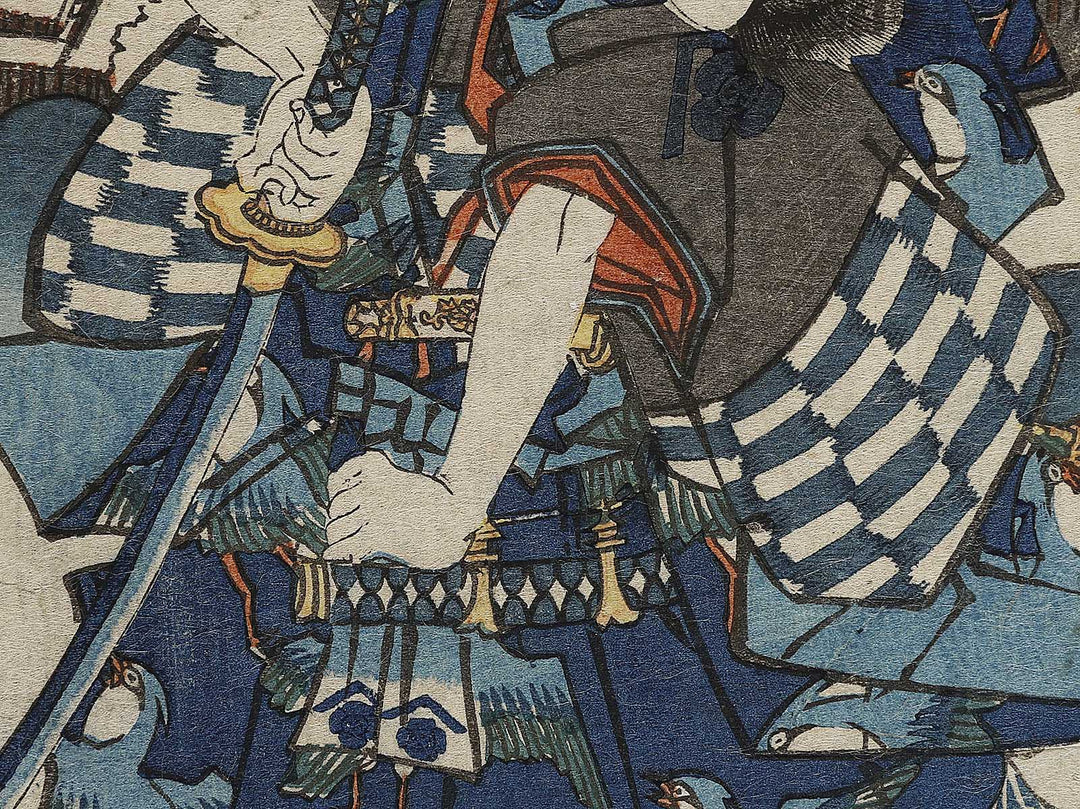 Kanbara Baiko from the series Mitate yakusya gojusan tai no uchi by Gototei Kunisada / BJ339-759