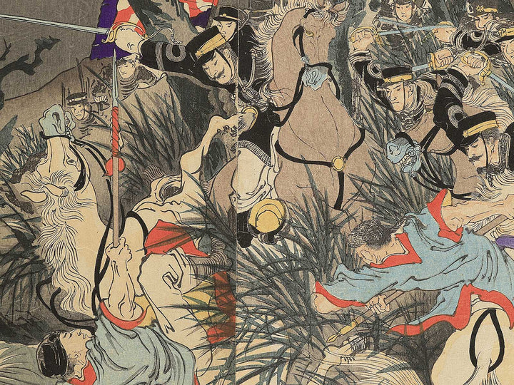 Torayama fukin kihei wo kogekisu by Kokunimasa / BJ348-873