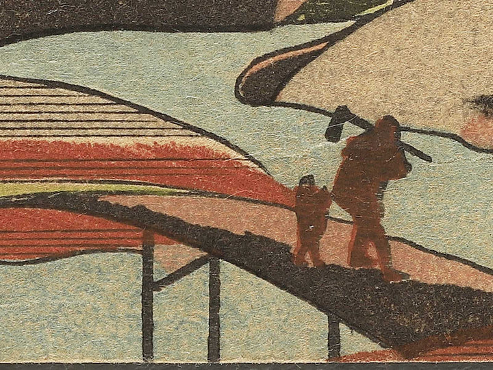 Mii no bansho from the series Omi hakkei by Utagawa Kunitora / BJ348-334