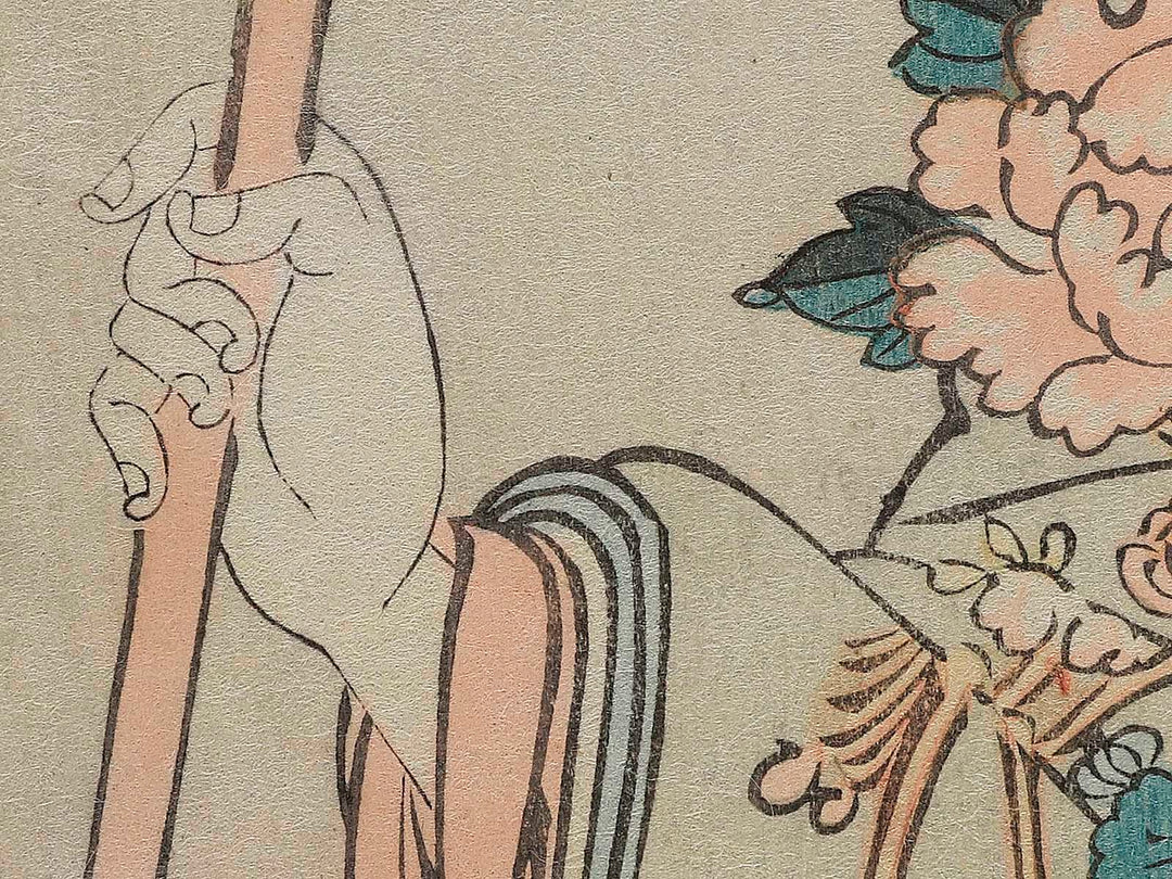 Miuraya nikai no ba by Toyohara Kunichika / BJ342-958