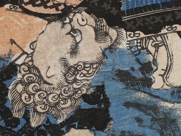 Chinzei hachiro onso Minamoto no Tametomo by Utagawa Yoshitora / BJ322-686