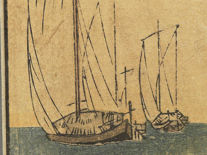 Kuwana from the series The Fifty-three Stations of the Tokaido by Utagawa Hiroshige / BJ351-232