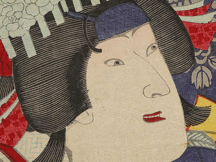 Kabuki actor by Toyohara Kunichika / BJ330-498