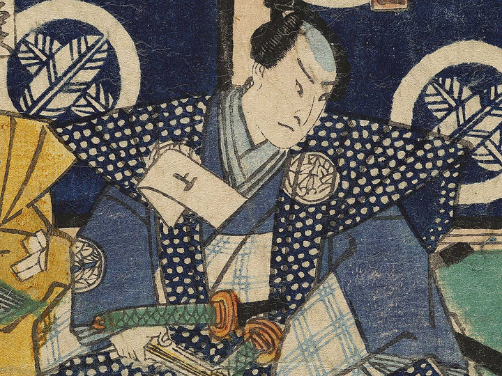 Yodanme from the series Kanadehon Chushingura by Utagawa Yoshifuji / BJ341-117