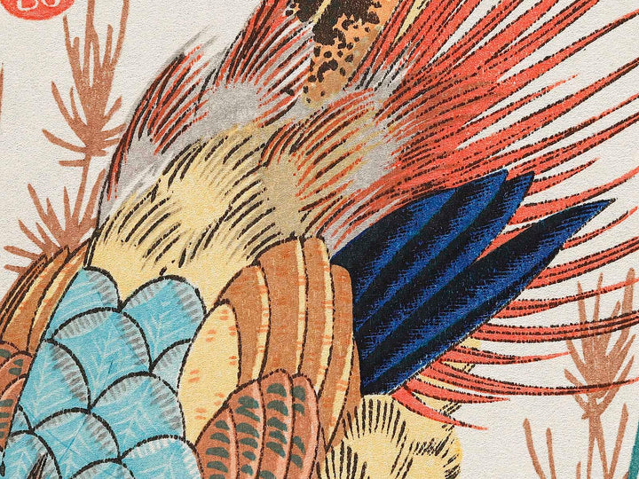 Warabi to kinkei by Utagawa Hiroshige, (Small print size) / BJ327-068