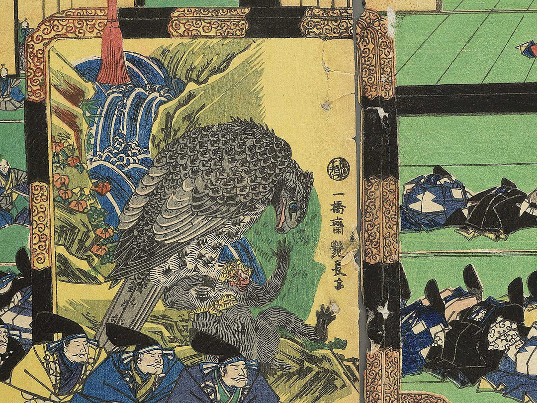 Kamakura denchu keiga no zu by Utagawa Yoshitsuya / BJ347-221