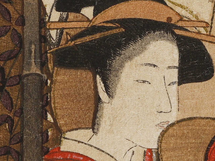 The seven beauties by Katsukawa Shunsho, (Medium print size) / BJ321-391