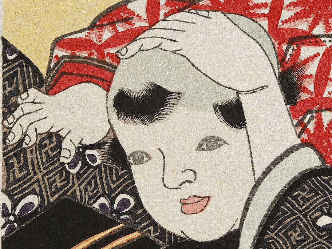 Uzuki no zu from the series Imayo junikagetsu by Utagawa Toyokuni, (Large print size) / BJ308-987