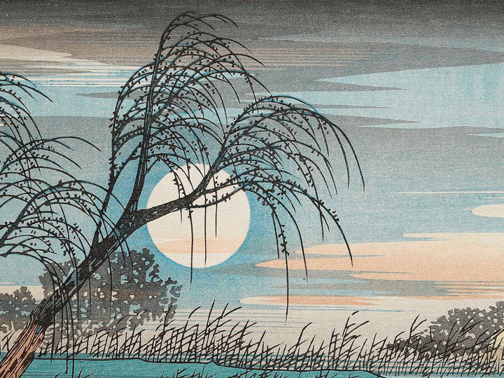 Seba from the series The Sixty-nine Stations of the Kiso Kaido by Utagawa Hiroshige, (Large print size) / BJ323-204