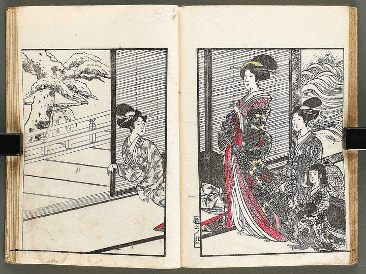 Miyako fuzoku keshoden (Jo) by Hayami Shungyosai / BJ327-705