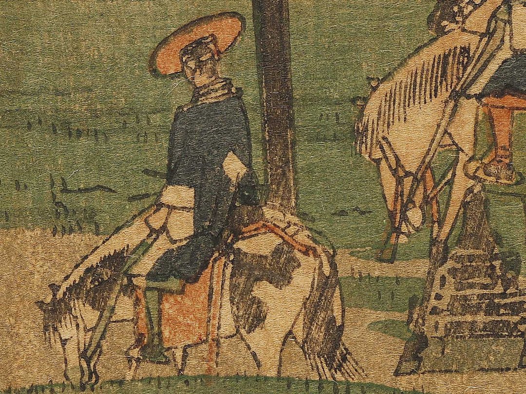 Kakegawa from the series Tokaido by Utagawa Hiroshige   / BJ334-495