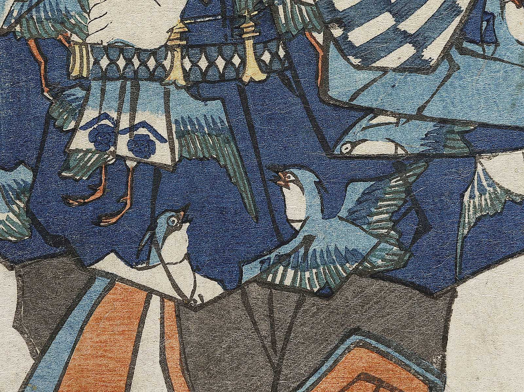 Kanbara Baiko from the series Mitate yakusya gojusan tai no uchi by Gototei Kunisada / BJ339-759