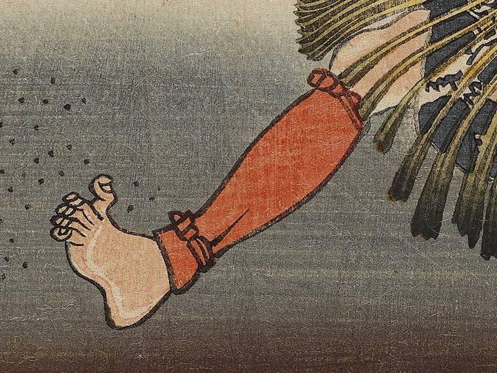 Yamato Okadera Nagato no kuni no shojo from the series Kanon reigenki by Utagawa Kunisada, Utagawa Hiroshige II / BJ317-555