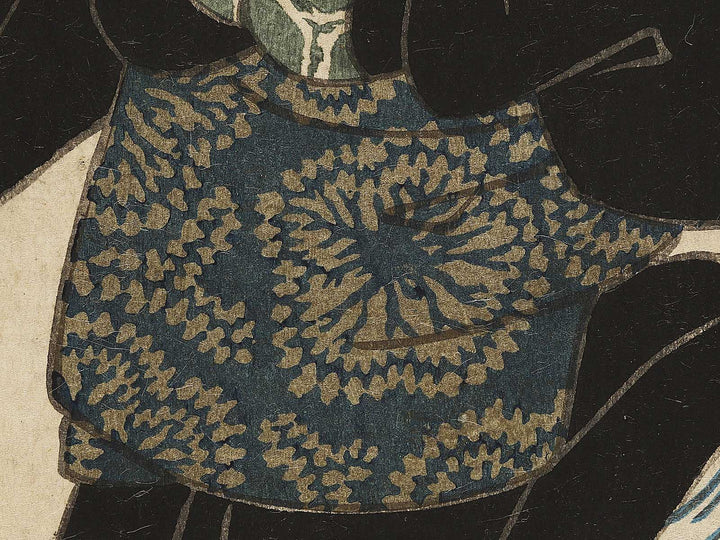 Ushiro men no kagami ishi ushiro by Utagawa Kunisada(Toyokuni III) / BJ325-675