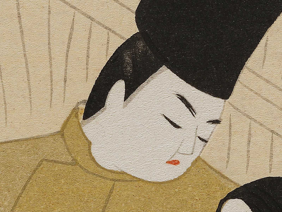 SUZUMUSHI(A Shinging Insect) from the series The Tale of Genji by Ebina Masao, (Medium print size) / BJ329-343