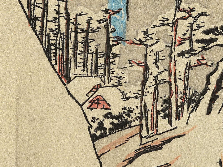 Fujikawa joryu no sekkei by Utagawa Hiroshige, (Medium print size) / BJ330-673