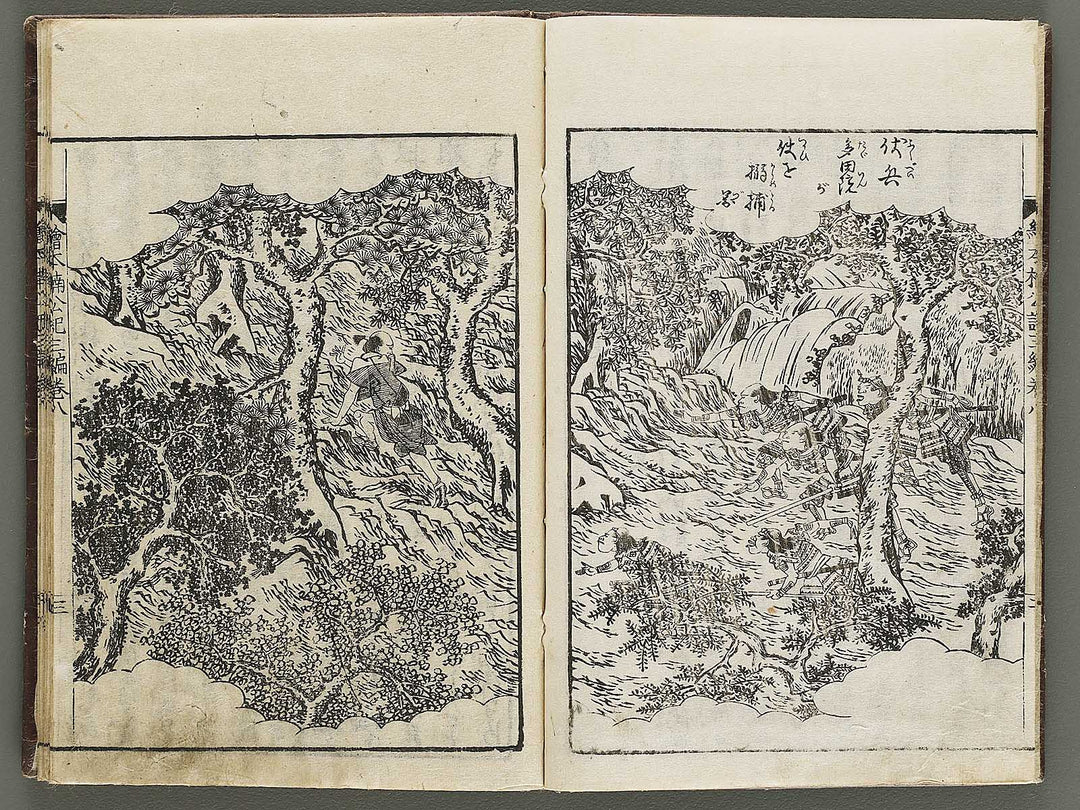 Ehon nankoki Part 3, Book 8 by Hayami Shungyosai / BJ336-742