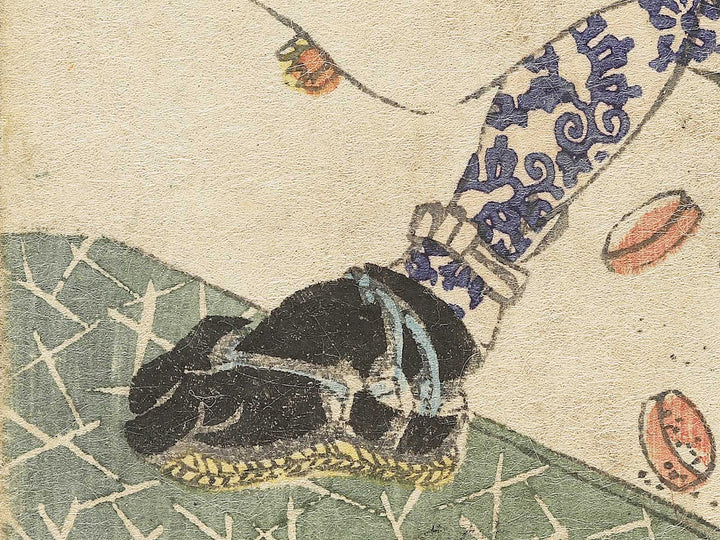 Isoai Jurozaemon Fujiwara no Masahisa from the series Chuchin gishi meimei den by Utagawa Yoshitora / BJ350-973