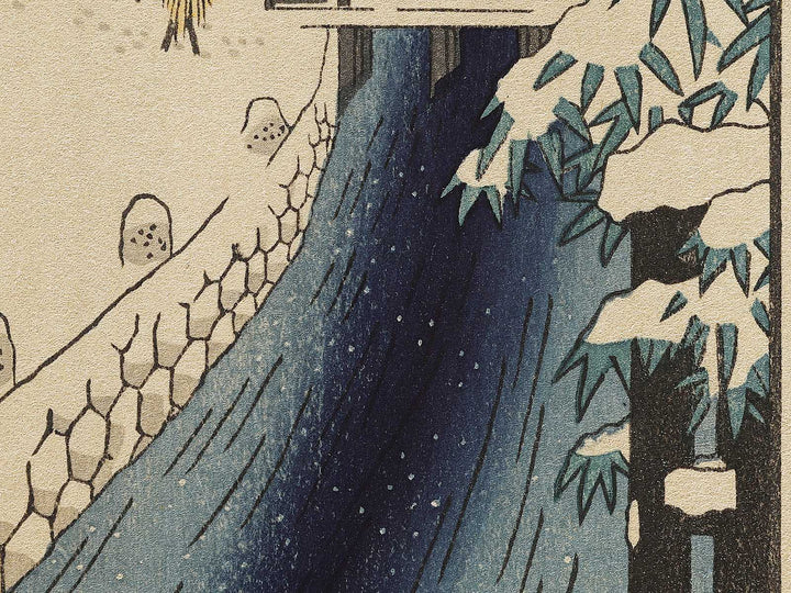 Yabu Lane Below Atago from the series One Hundred Famous Views of Edo by Utagawa Hiroshige, (Large print size) / BJ328-265