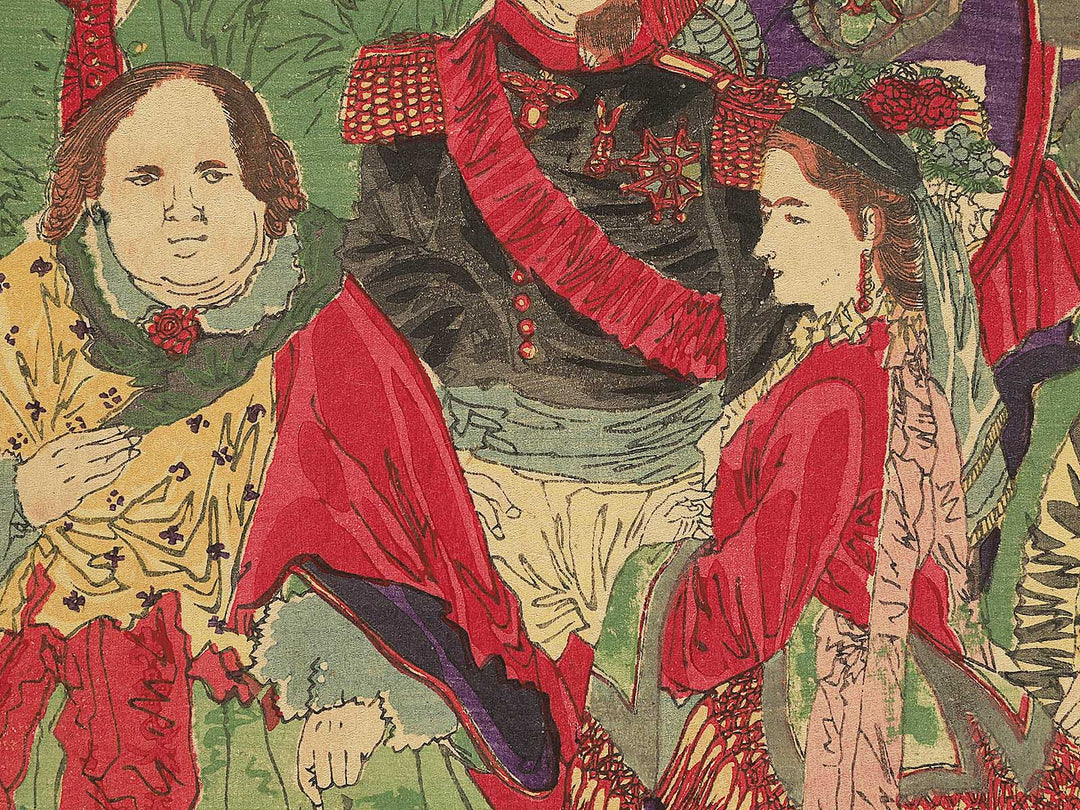 Sejo kakkoku utsushiga teio kagami by Yoshu Chikanobu / BJ350-574