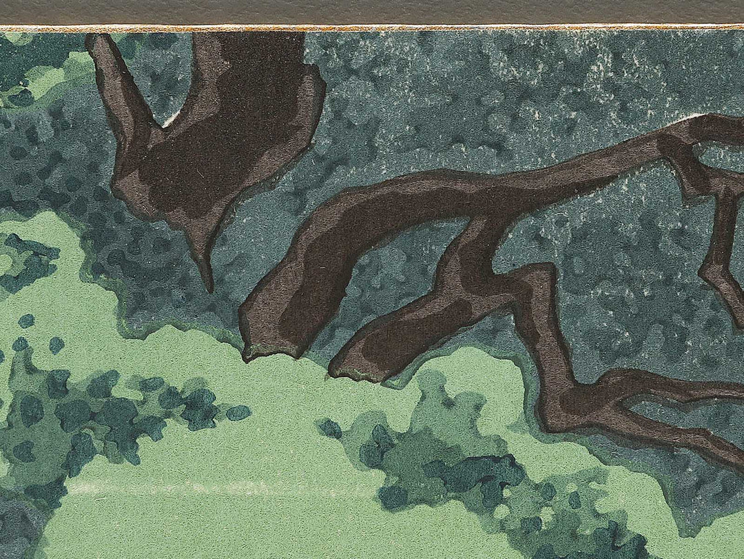 Sanjo Awataguchi Shoren-In by Tokuriki Tomikichiro, (Medium print size) / BJ319-886